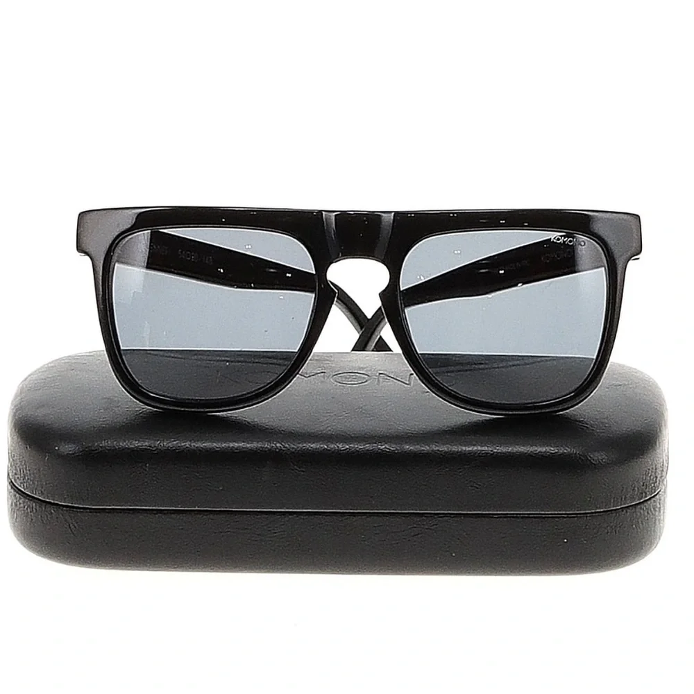 Komono Sunglasses Bennet Glossy Black New
